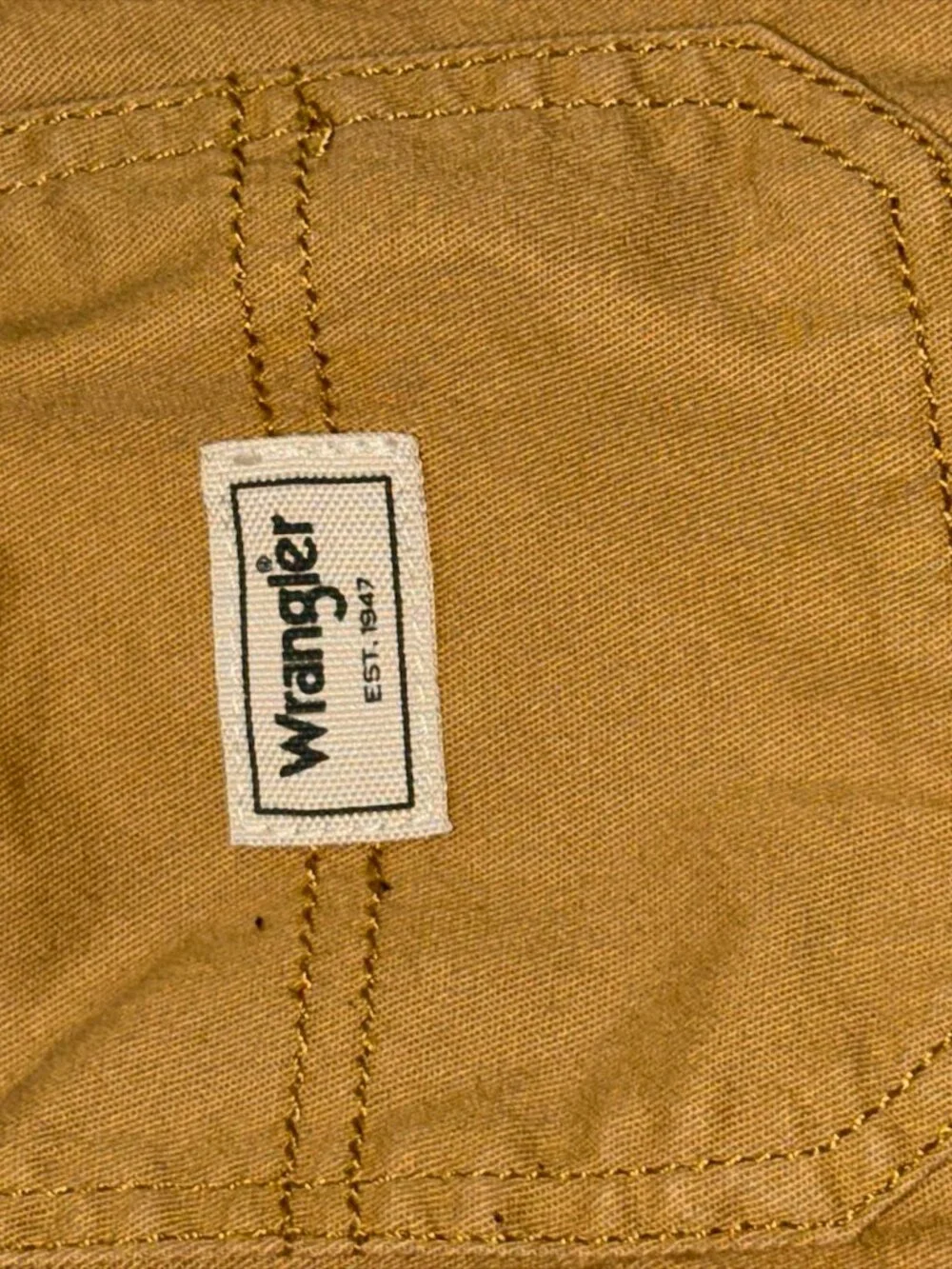 Wrangler Boys Cargo Jogger Pants Khaki Tan Size 8 Regular EUC